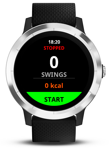 Golf Range Swings Screenshot